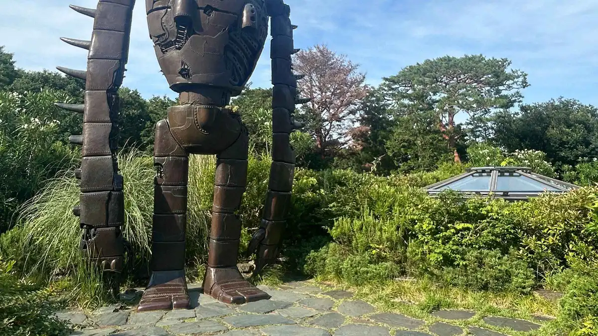 Ivy-covered facade of the Ghibli Museum in Mitaka, the hardest ticket among museums in Tokyo